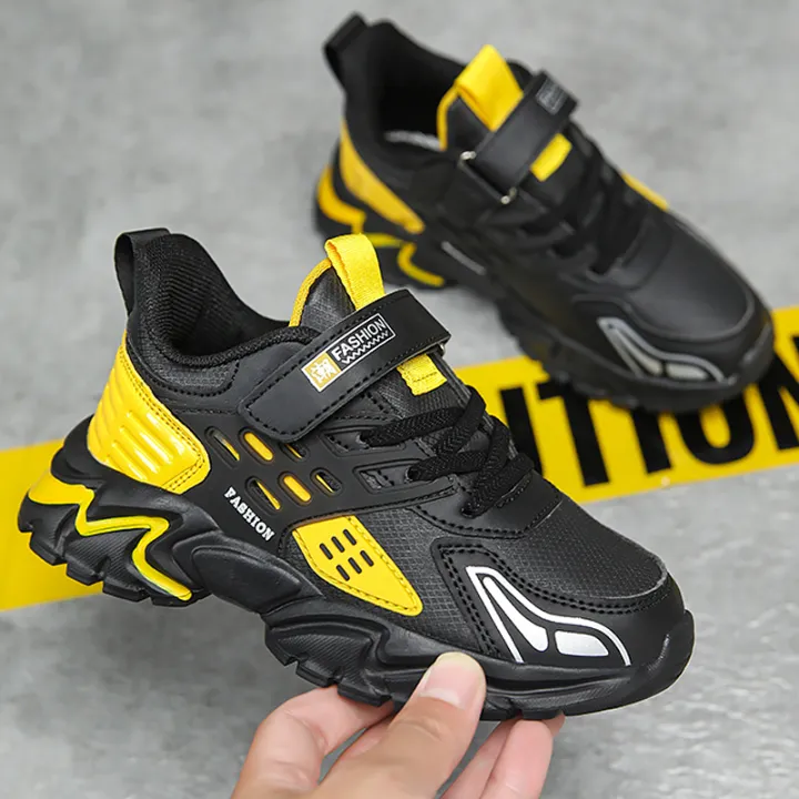 Kids%20Shoes%20Boys%20Sneakers%20Black%20Kids%20Casual%20Shoes%20Fashion%20PU%20Leather%20Running%20Sports%20Tennis%20Shoes%20for%20Boy%20Shool%20Shoe%20-%20Image%203