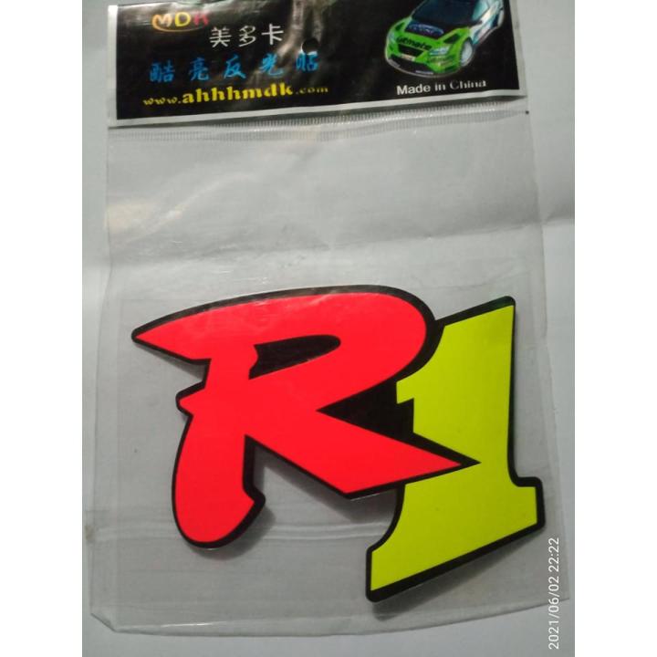 TVC LOGO Reflective Emblem Decal Car Bike Sticker Logo (5x5 Inch)