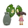 Cartoon Studio Ghibli Miyazaki Hayao Neighbor Totoros Mei Leaf Anime Collection Model Mini Figures for Kids Christmas Gift Toys. 