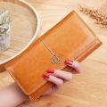 Women's Leather Wallet|tWoman Luxury Long Wallets Fashion Women Purses Money Bags 2022 Handbags Womens Purse Cards Holder. 