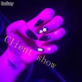 16Colors Neon Phosphor Powder Nail Art Pigment Dust Nail Glitter Fluorescent Powder Soap Dye Eye Powder Manicure Nails Art.