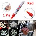 Waterproof Tire Marking Pen for Motorcycle and Car. RED 1 Piece. 