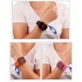 Lwcc 8029 Popular Led Square Rubber Strap Watch Electronic Student Adult Couple Watches Digital Relo. 