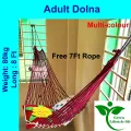 Hanging dulna big swing rope bed for all people with hande made dolna-campainig hammock. 