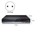 DVD Player 1080P HD Home DVD Player Box for TV All Region Free DVD CD-Disk Player AV-Output EVD Player--EU Plug Durable.