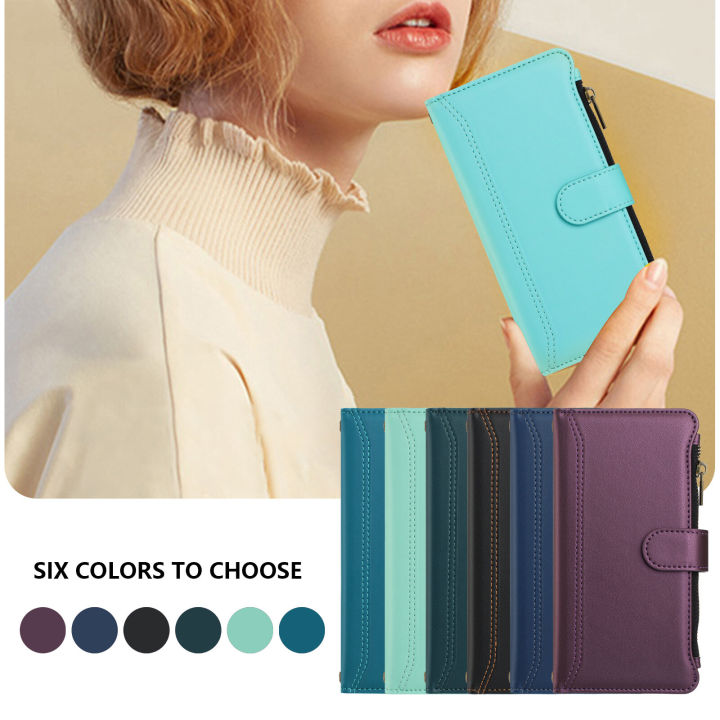 lthmy%20for%20OnePlus%20Ace%205%20Racing%20/OnePlus%20Nord%20CE5%20Case%20Zipper%20Wallet%20Leather%20Flip%20Case%20with%20Card%20Holder%20Stand%20Phone%20Case%20-%20Image%202