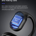 FN-98 Open Ear Headphone With Ultra Long Playtime LED Power Display Sweat Resistant Earphone For Running.