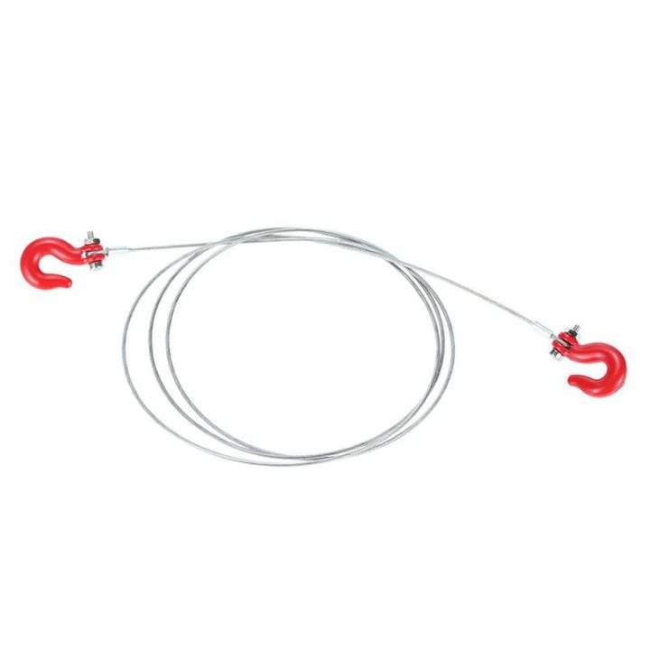 1:%2010%20RC%20Crawler%20Accessories%20Metal%20Trailer%20Wire%20Rope%20Tow%20Rope%20with%20Hooks%20for%20RC%20Car%201/10%20D90%20Axial%20SCX10%20Truck%20RC%20Car%20Parts%20-%20Image%203