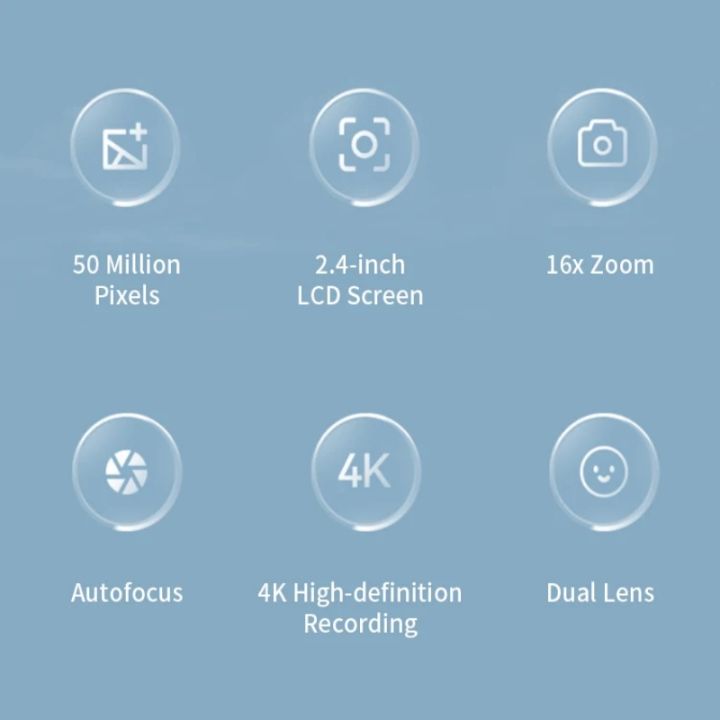 4K%20Digital%20Camera%2050%20Megapixels%20HD%20Photography%20Travel%20Selfie%20Camera%202.4%20inch%20Screen%20Entry-Level%20Kids%20Campus%20Selfie%20Mini%20Camera%20-%20Image%205