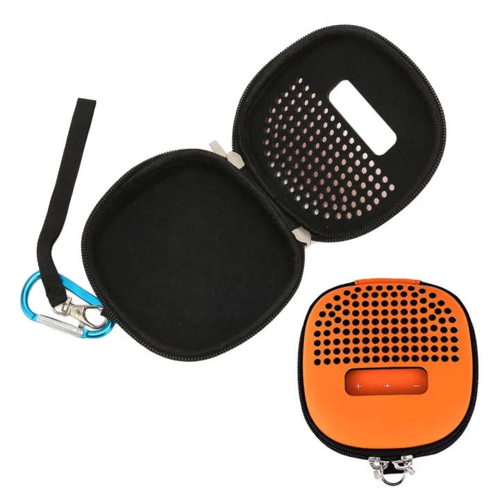 Speaker%20Semi%20Hard%20Case,%20Orange%20Micro%20Bluetooth%20Speaker%20Case%20Scratch%20Resistant%20with%20Metal%20Hook%20for%20Speakers%20-%20Image%206