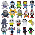 20 Styles Undertale Plush Toy Doll Papyrus Frisk Chara Temmie Anime Stuffed Peluches Kawaii Birthday Gifts for Kids Girls Boys.
