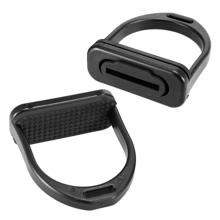 2 PCS Horse Riding tirrups Plastic Horse addle