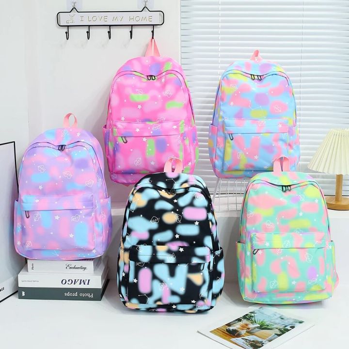 3%20s/set%20Fashion%20Large%20Capacity%20Backpacks%20Women%20Nylon%20Rucksack%20Casual%20School%20Shoulder%20Bag%20Lunch%20Bag%20Sets%20for%20Teens%20Girls%20Travel%20-%20Image%205