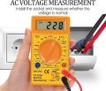 DT830B Digital Multimeter, Handheld Digital Multimeter LCD Backlight Portable AC/DC Ammeter Voltmeter Ohm Voltage Tester Meter Multimeter with Wire. 