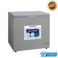 badgeSJC-228 - Deep Freezer 220L - Gray. 