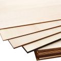 15 Pack Unfinished Wood Sheets,Balsa Wood Thin Wood Board for House Aircraft Ship Boat Arts and Crafts,DIY Ornaments.