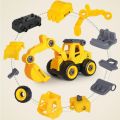 Engineering Vehicle Toys Construction Excavator Tractor Bulldozer Fire Truck Models Kids Toy Car Boys Toys for Children Gifts.