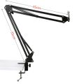 Camera Phone tripod Table Stand Set Desktop Tripod Overhead Shot Photography Arm Overhead Stand For Phone Camera Ring Light Lamp. 