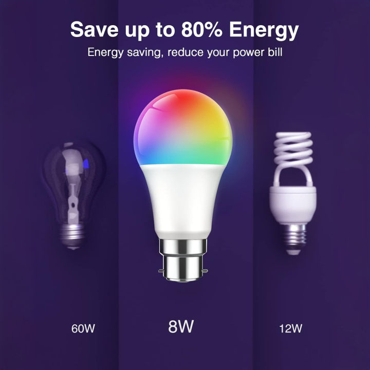 Colourful Led light 9W multicolor led bulb RGB 7 Colour LED Light
