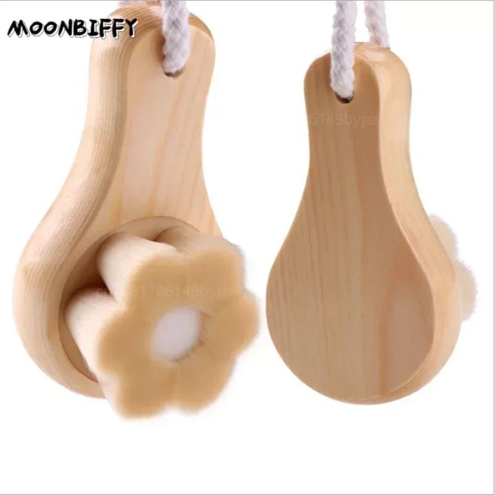 Wooden Handle Facial Cleansing Brush Beauty Tools Soft Hair Manual Face Brush Cleaning Face Brushes Beauty SkinCare Tool Belleza