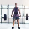 GOMOREON 1Pcs Fitness Workout Belt Proper Weight Lifting Form - Lower Back Support for Squats, Deadlifts, Cross TrainingSupports & Braces.