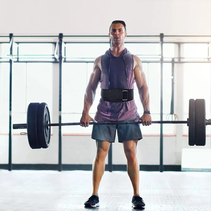 GOMOREON%201Pcs%20Fitness%20Workout%20Belt%20Proper%20Weight%20Lifting%20Form%20-%20Lower%20Back%20Support%20for%20Squats,%20Deadlifts,%20Cross%20TrainingSupports%20&%20Braces%20-%20Image%205