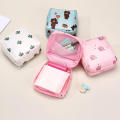 Cute Cartoon Tampon Storage Bag Girls Menstrual Waterproof Portable Makeup Storage Bag Sanitary Napkins Storage Large Capacity Napkin Bag. 