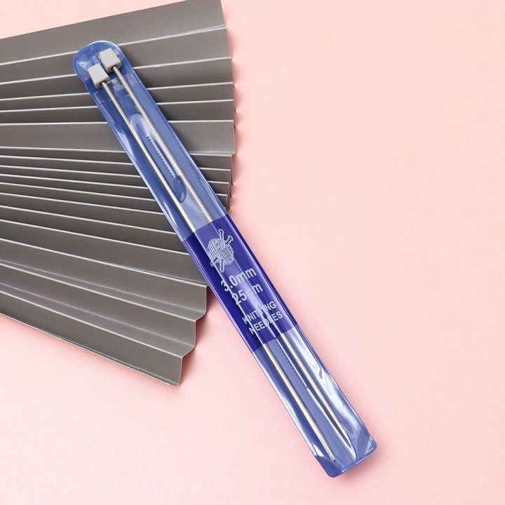 2Pcs/set%20Straight%20Knitting%20Needles%20Stainless%20Steel%20Crochet%20Hook%20DIY%20Sweater%20Weave%20Knitting%20Sewing%20Tools%20Size%202-5mm%2025cm/35cm%20-%20Image%204