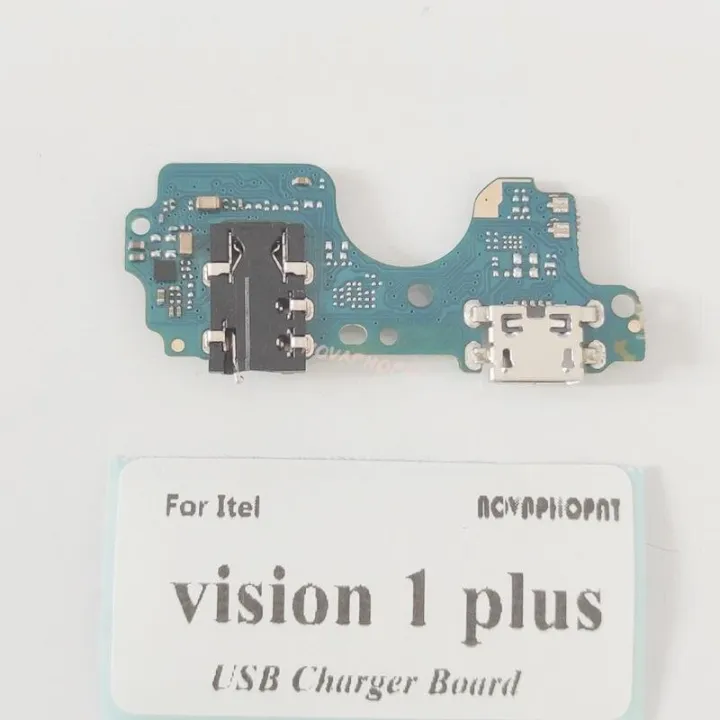 Novaphopat%20For%20Itel%20Vision%201%20Plus%20/%20P37%20Pro%20/%20Vision%203%20USB%20Dock%20Charger%20Port%20Plug%20Headphone%20Audio%20Jack%20Microphone%20MIC%20Charging%20Board%20-%20Image%203