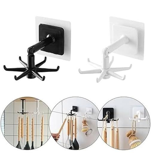 Ashkaa%20Fashion%20360%20Degrees%20Rotatable%20Kitchen%20Hooks,%2030%20Hooks,%20Wall%20Mount,%20Modern,%20Minimalist,%20ABS%20Plastic,%20Drywall,%20Plaster,%20Wood,%20Concrete,%20Tile,%20Kitchen%20Storage%20Hook%20-%20Image%205