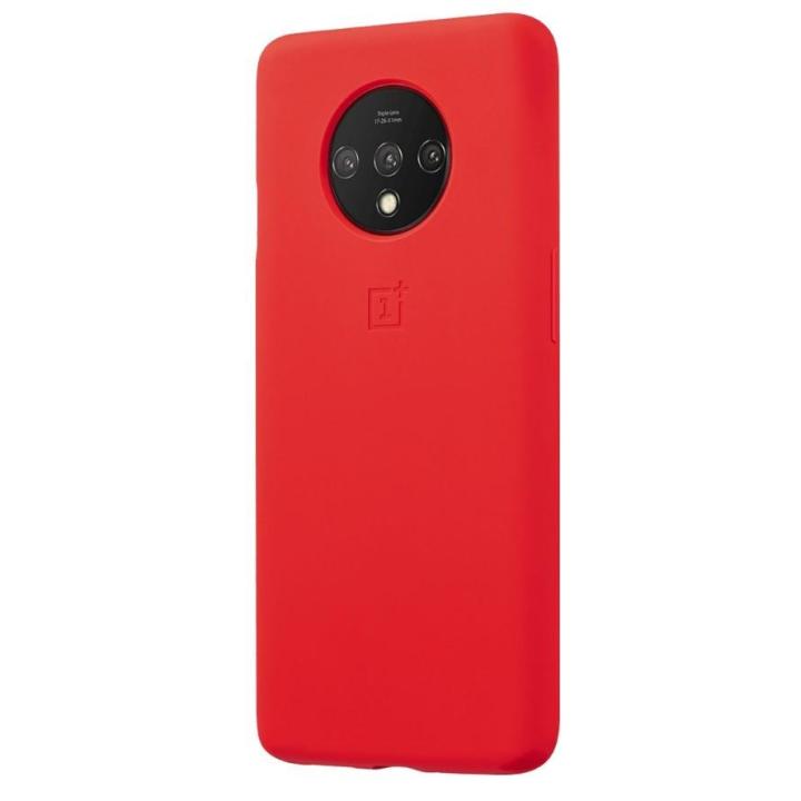 Official OnePlus 7T Silicone Bumper Case (RED)