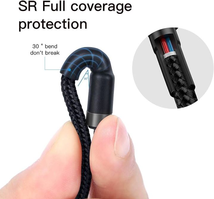 BASEUS%20Cafule%20Series%20Type-C%20To%20Type-C%20PD2.0%20Fast%20Charging%2060W%20Nylon%20Braided%20Cable%20-%201%20Meter%20-%20Image%203