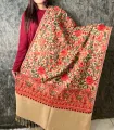 Kashmiri Poshmina Shawl | Women Winter Collection | Sal | Embroidery work Shawl. 