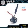 MINI AIO FPV Camera with 5.8G 25mW Video transmitter for FPV Drone. 