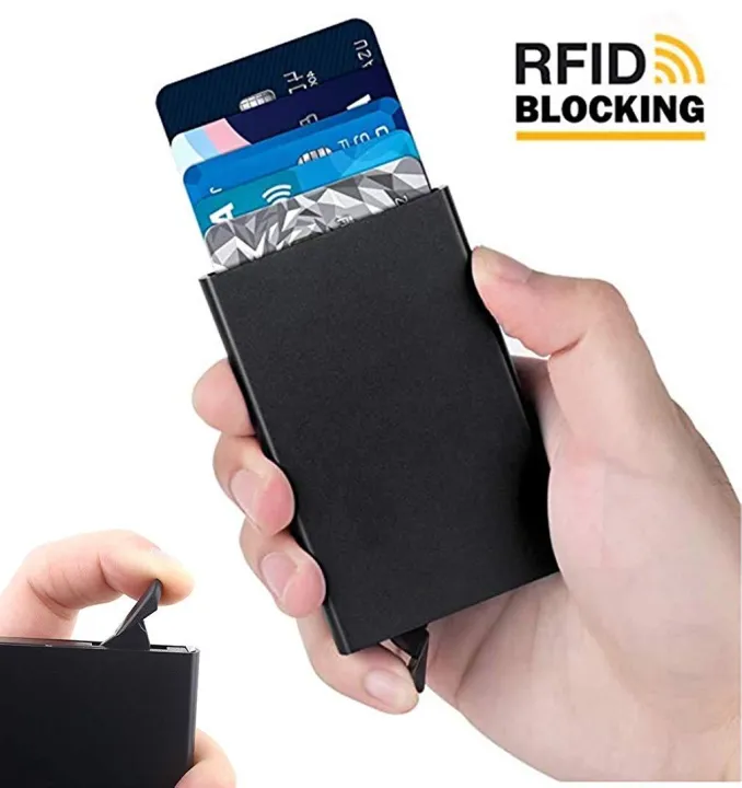 Anti%20Theft%20Smart%20Wallet%20Aluminum%20Stainless%20Steel%20Card%20MIni%20Wallet%20Credit%20Card%20Holder%20RFID%20Blocking%20Slim%20Wallet%20Front%20Pocket%20Card%20Protector%20-%20Image%203