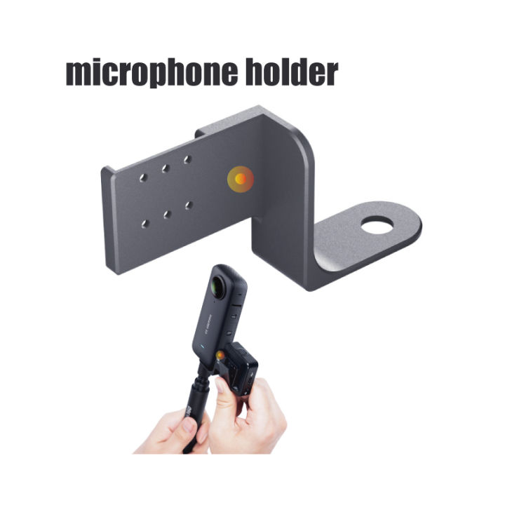 Wireless%20Microphone%20Mic%20For%20One%20X2/x3%20Mic%20Audio%20No%20Need%20Mic%20Adapter%20Action%20Camera%20Accessory%20Hifi%20Sound%20Noise%20Reduction%20-%20Image%204