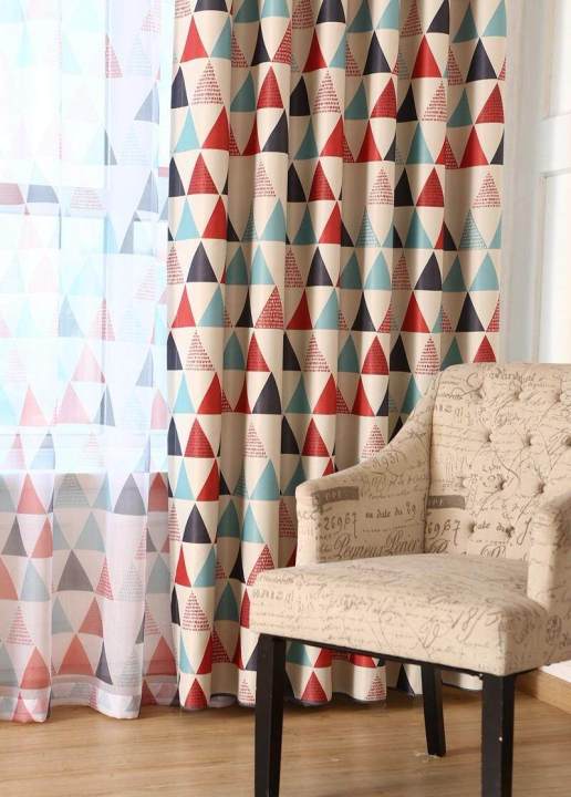 2pcs%20100*250cm%20Curtain%20Screens%20Triangle%20Venue%20Layout%20Bedroom%20Balcony%20Children's%20Room%20Cut%20Yarn%20-%20Image%203