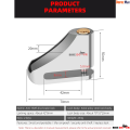 Universal Disc Brake Lock Rust Proof Durable Anti-Theft (Non Acid Proof) Copper Cylinder with 2 Keys.