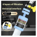 360 Degree Rotatable 6 Layers Water Purifier Magnetic Filter Tap | Faucet Water Filter Nozzle. 