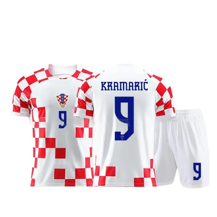 Croatian%20national%20team%20itchie%20o.%2010%20jersey,%20adult%20and%20children's%20football%20jersey,%20sports%20set,%20men's%20print%20size%20-%20Image%202