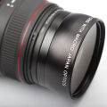 Lightdow 58MM 0.45x Additional Wide Angle Lens Macro Lens for Canon EOS 350D/ 400D/ 450D/ 500D/ 1000D/ 550D/ 600D/ 1100D Nikon.