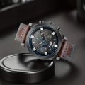 1pc Boys 12-18 Years Old New Men's WatchPointer Calendar Quartz Watch Large Dial Sports Belt Watch, Ideal choice for Gifts. 