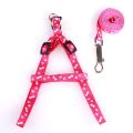 Adjustable Training Dog Pet Puppy Cat Nylon Harness Lead Leash Traction Rope.