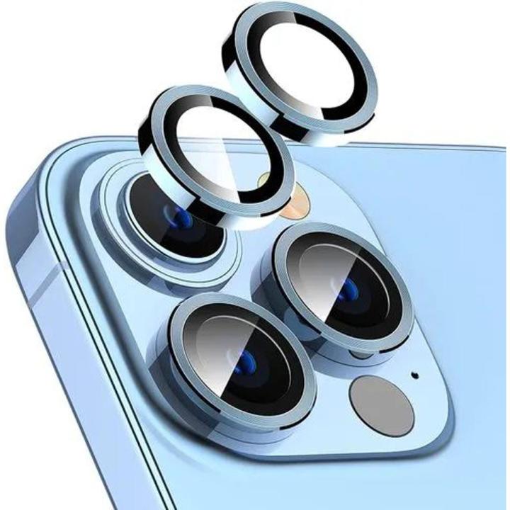 For Apple iPhone 13 Pro & 13 Pro Max Gold/silver/Sieraa Blue/Black/alpine Green/Sky BLUE Color WSKEN Metal Ring Anti Scratch Camera Lens Screen Protector