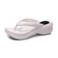 Flip Flops for Women2023Summer Wear Thick Bottom Height Increasing Non-Slip Non-Stinky Feet Sandals Simple Soft Bottom Casual Beach Shoes. 