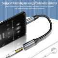CASIFY G1 Type-c to 3.5mm jack earphone cable 3.5mm AUX USB C Audio Adapter Type C to 3.5mm Aux Female Adapter Audio Adapter Type-C to 3.5mm Jack Headphone Type-C Audio Converter Adapter Type C Sound Card.