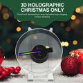 3D NakedEye Holographic Projector Advertising Display Fan, Video Player, 16GB Memory Card. 