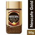 Nescafe Gold Blend Rich and Smooth Instant Coffee, Glass Jar - 50g. 