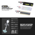 FANTECH MK922 ATOM HE68 PRO Wireless Gaming Mechanical Keyboard RETRO Beige.