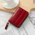 Men's card holder  Business Card Holder  Convenient storage Compact size  PU leather material  PU Leather Wallet Zipper closure  Women's card holder Zipper Wallet  for Office use  Business meetings  Travel accessory  Gift for professionals  Secure card. 